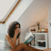 reading in bed